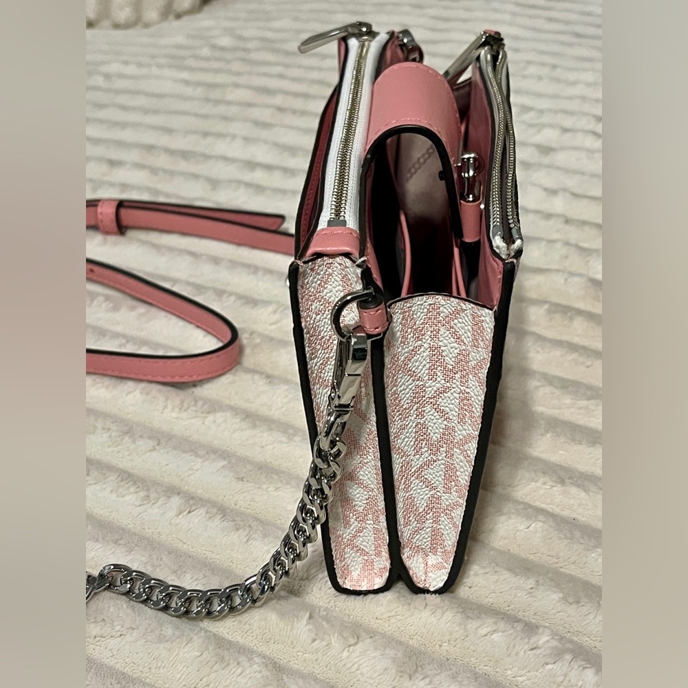 Ruby Small Double Zip Crossbody Michael Kors Pink… - image 4